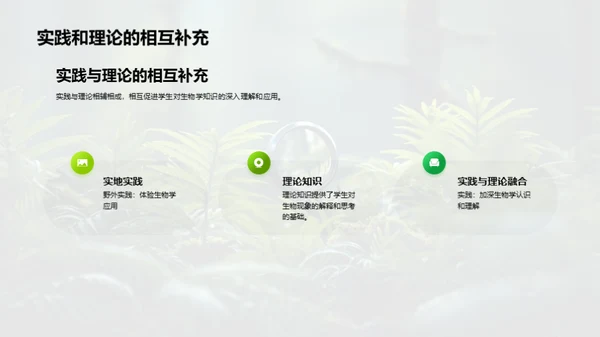 探索生物学的野外之旅