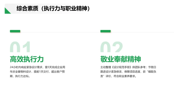 视觉传达与设计专业大学生求职个人能力综合展示职业生涯规划PPT5