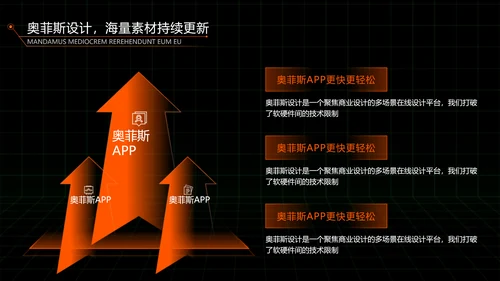 科技风黑橙色毕业论文答辩PPT