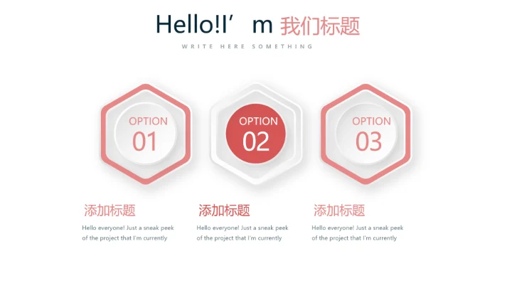 唯美公司产品介绍宣传通用PPT动态模板