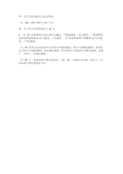 山西省【小升初】2023年小升初数学试卷完整参考答案.docx