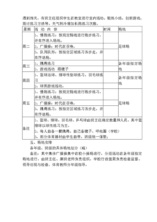 学校体育大课间活动计划(共2页)