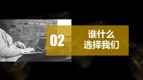 大气黑金校园招聘企业文化介绍通用PPT模板