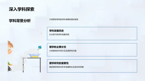 理学研究进展与挑战报告PPT模板