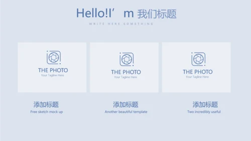 蓝医药代表季度工作汇报工作总结动态PPT