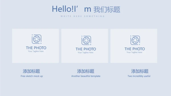 蓝医药代表季度工作汇报工作总结动态PPT
