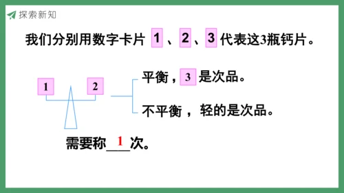 新人教版数学五年级下册8.1  找次品（1）课件