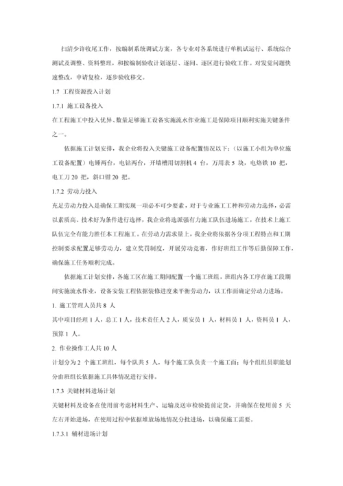 综合标准施工组织专项计划及实施.docx