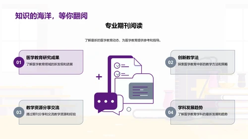 医学教育新理念PPT模板