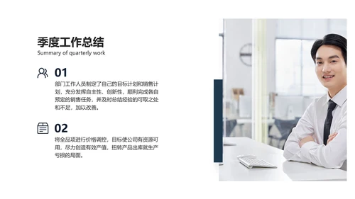 青绿色简约商务风图文销售成果工作报告PPT