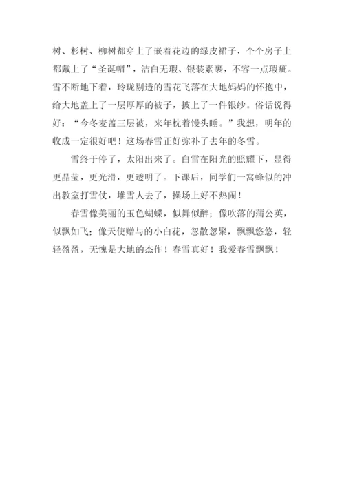 春雪飘飘作文800字.docx