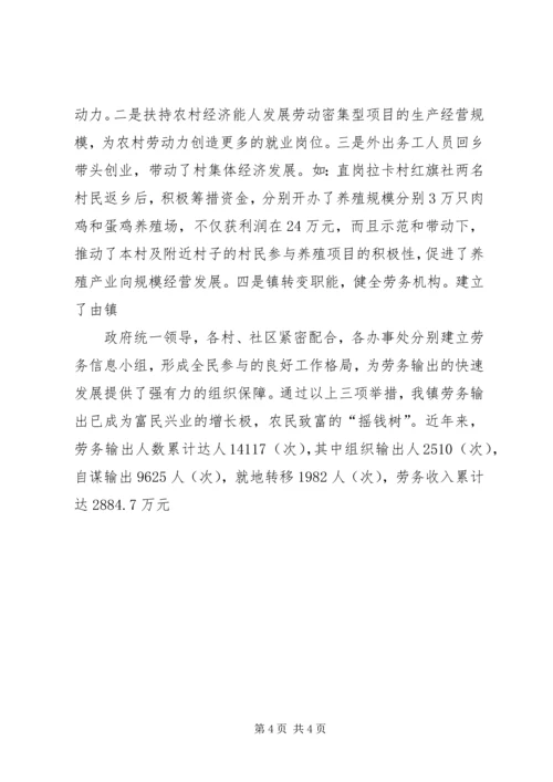 做好劳务输出工作交流范文 (2).docx