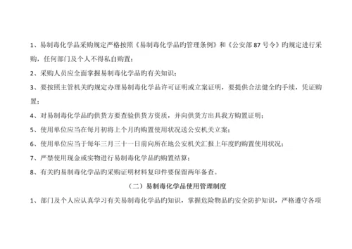 易制毒管理制度.docx