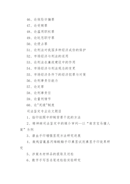 硕士法学毕业论文题目.docx