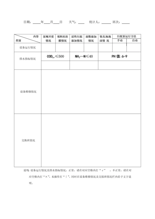 接触氧化池操作专项规程.docx