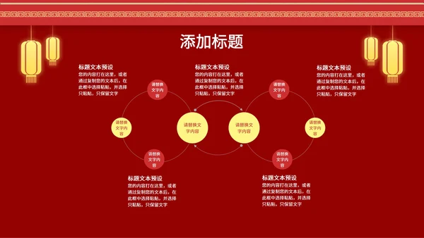 复古新婚礼策划方案PPT模板