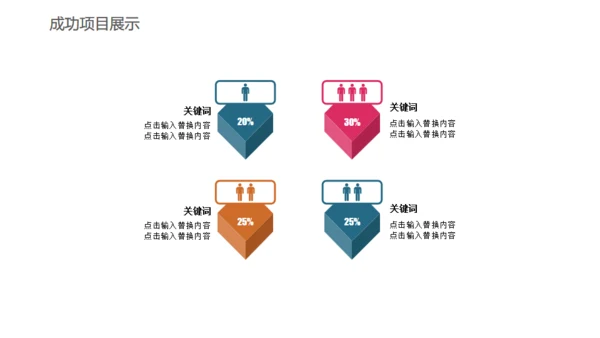 卡通简约读书分享会通用PPT模板