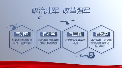 开展蓝色党员学习教育培训动态PPT模板