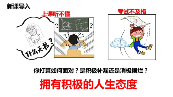 新教材 12.1  拥有积极的人生态度