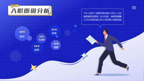 办公室人力资源部插画风工作总结通用PPT模板