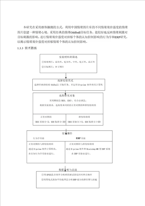 情绪效价强度对抑郁情绪个体认知控制的影响分析