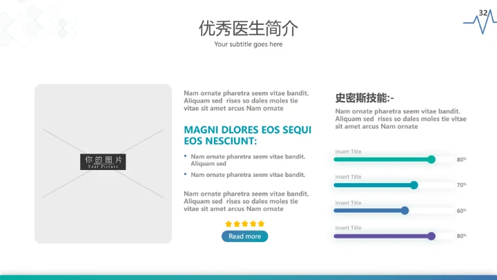 现代创意医学报告医院宣传医疗PPT模板