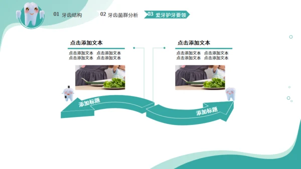 绿色简约国际爱牙日保护牙齿通用PPT模板