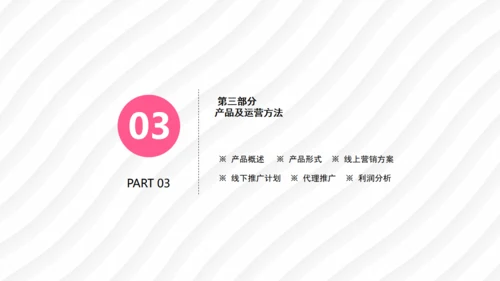 马上行动创业融资路演计划书通用PPT模板