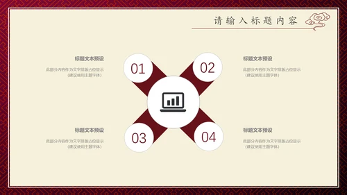 古风艾灸通用PPT模板