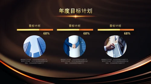 开门红2023年会兔年赢战颁奖盛典ppt