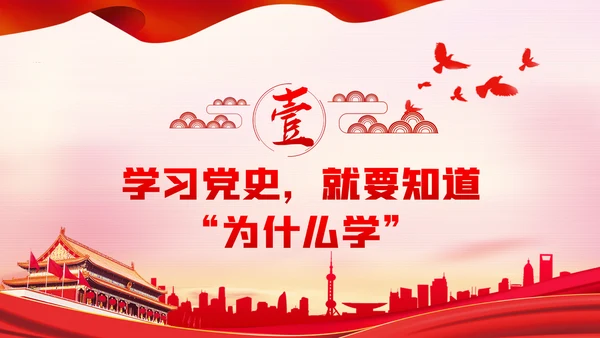 学百年党史守初心担使命建党100周年党课党建