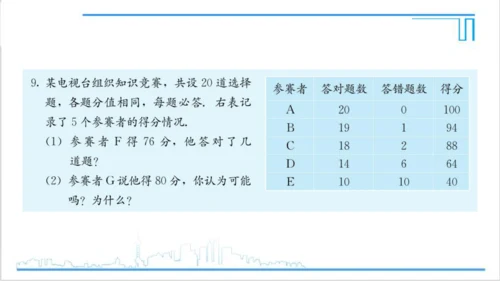 【高效备课】人教版七(上) 第3章 一元一次方程 复习题3 课件
