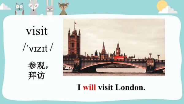 Module3Unit 1 We'll go to the zoo.课件(共34张PPT)