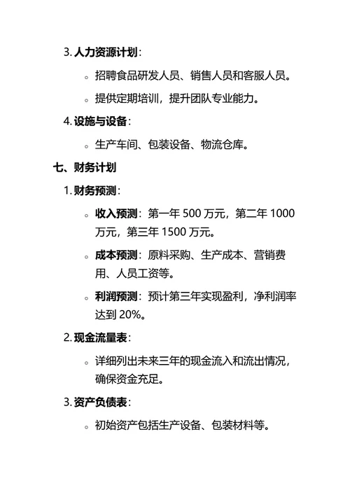 商业计划书