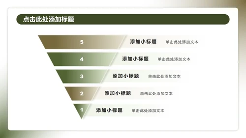 绿色迷彩3D风国防教育爱国主题班会PPT模板