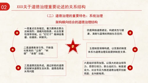 道德治理重要论述的时代意涵关系结构及目标指向专题党课PPT