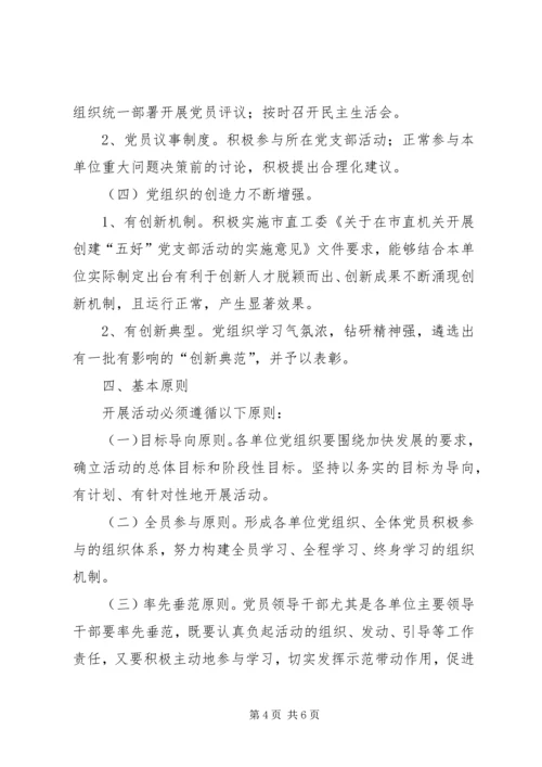 市文化学习型党员活动意见.docx