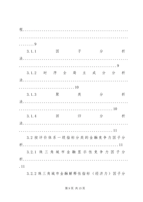 企业金融竞争力如何评价,浅谈金融竞争力评价.docx