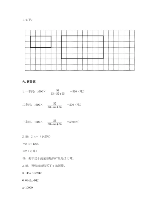 小升初六年级期末试卷（全优）word版.docx