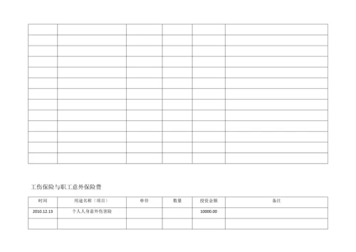 (参考)安全生产投入费用台账.docx