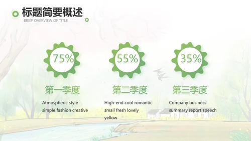 我的家乡江南旅游介绍展示PPT动态模板