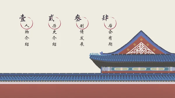 故宫那些事太和殿中国风通用PPT模板