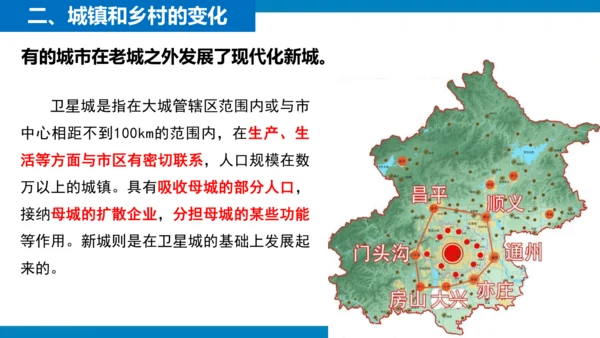 5.2 城镇与乡村（课件）(共30张PPT)