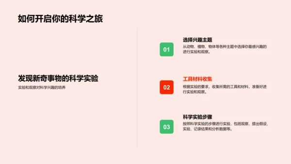 科学实验引导课PPT模板