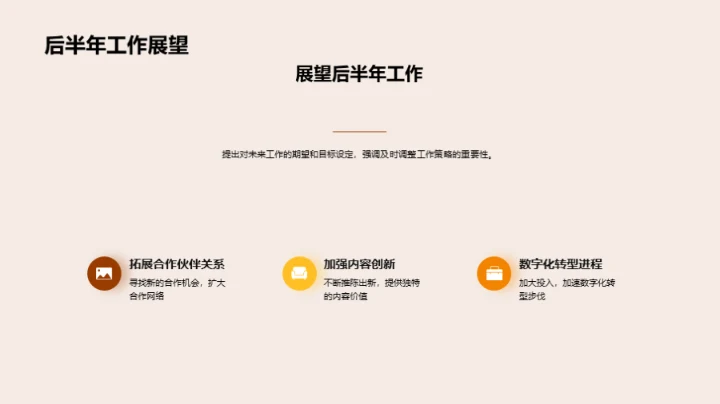 媒体业务半年回顾