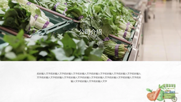 绿色食品健康新选择产品介绍通用PPT模板