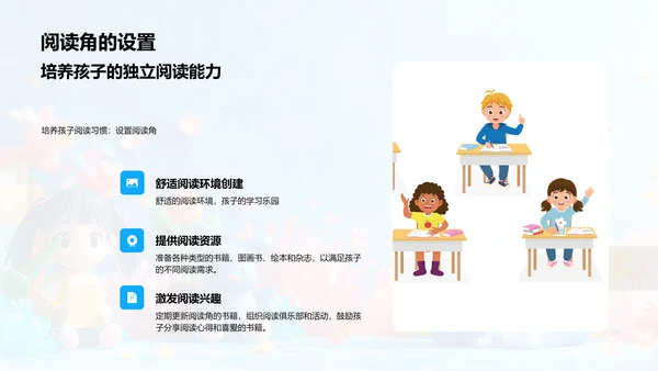 幼儿阅读教育研讨PPT模板