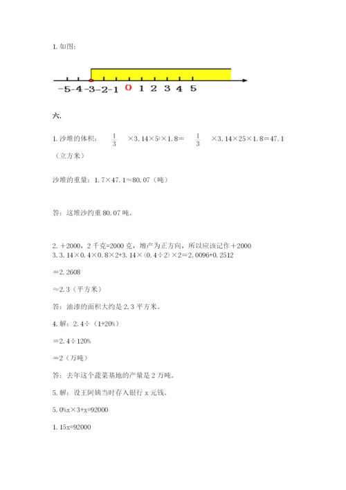 海南省【小升初】2023年小升初数学试卷【典优】.docx