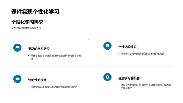 通用课件在教学中的应用PPT模板