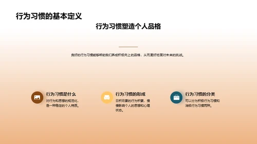 行为习惯助力学习